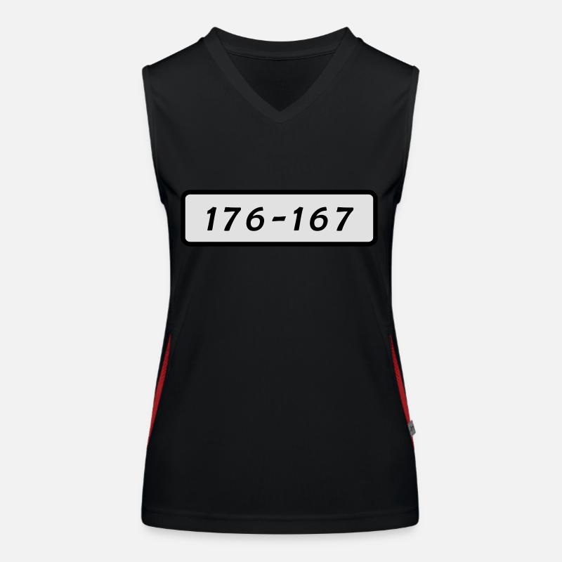 Panzerknacker Funktionelles Kontrast-Tank Top für Frauen