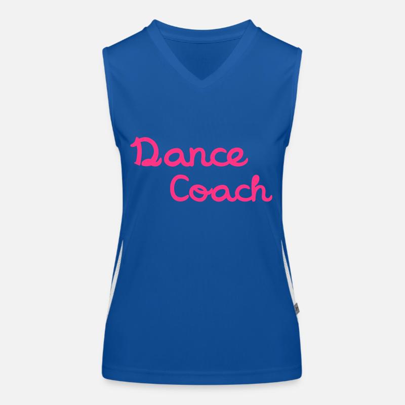 Dance Coach Funktionelles Kontrast-Tank Top für Frauen