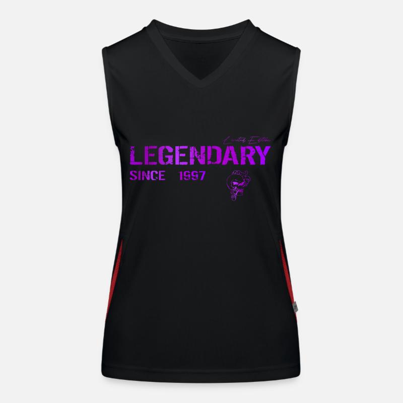 Legendary since 1997 Gift Women's Functional Contrast Tank Top
