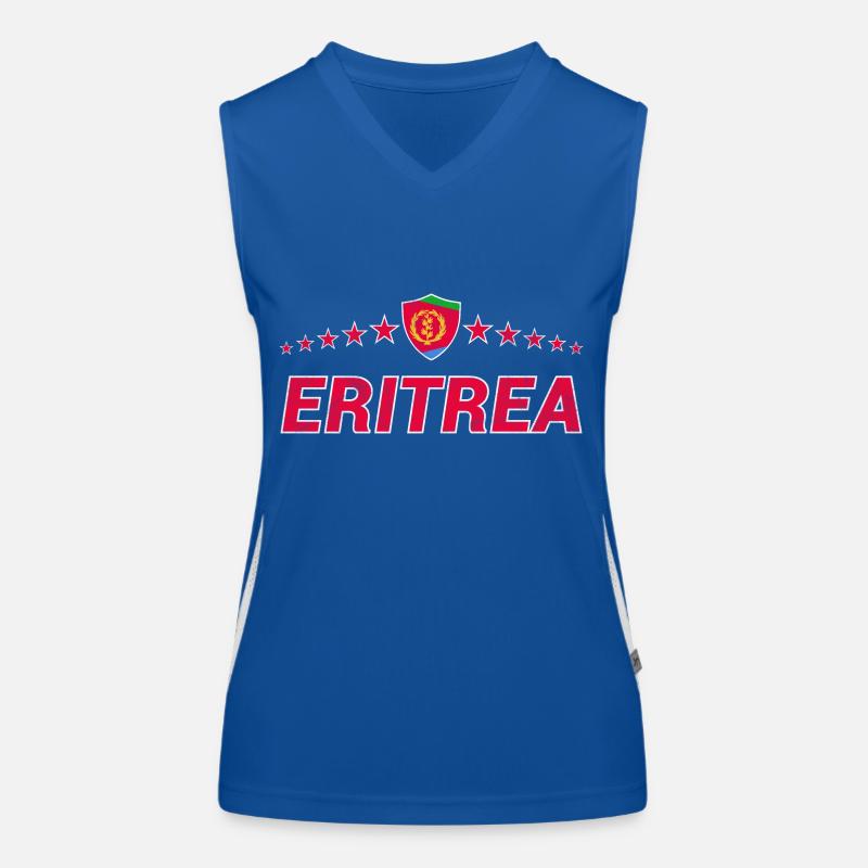 Eritrea Funktionelles Kontrast-Tank Top für Frauen