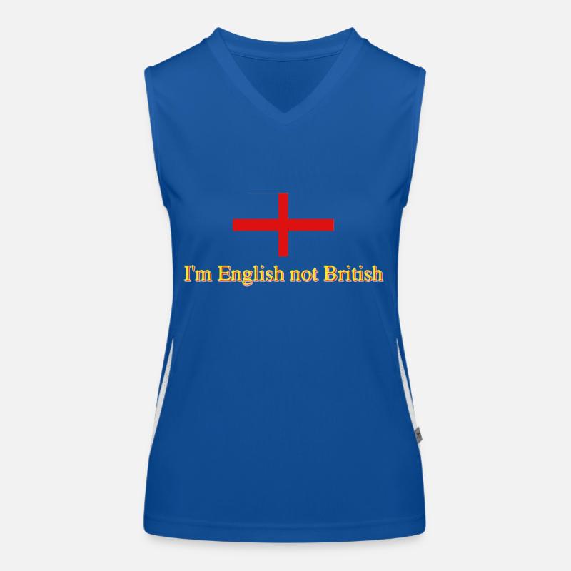 I'm English not British Women's Functional Contrast Tank Top