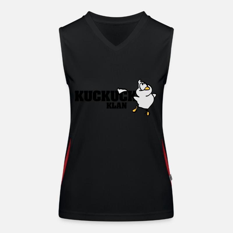 Kuckuck Klan Funktionelles Kontrast-Tank Top für Frauen