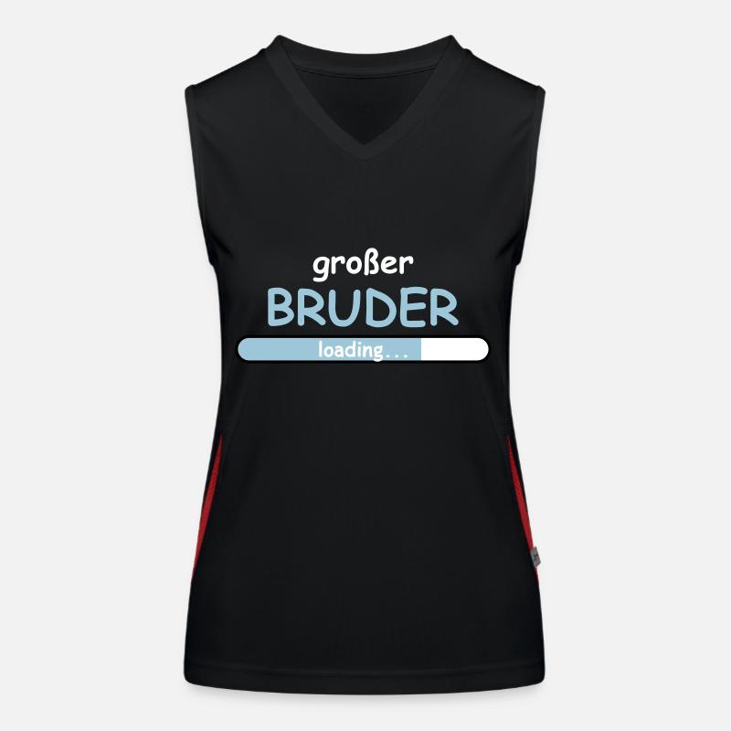 Großer Bruder Funktionelles Kontrast-Tank Top für Frauen