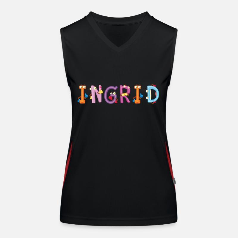 Ingrid Funktionelles Kontrast-Tank Top für Frauen