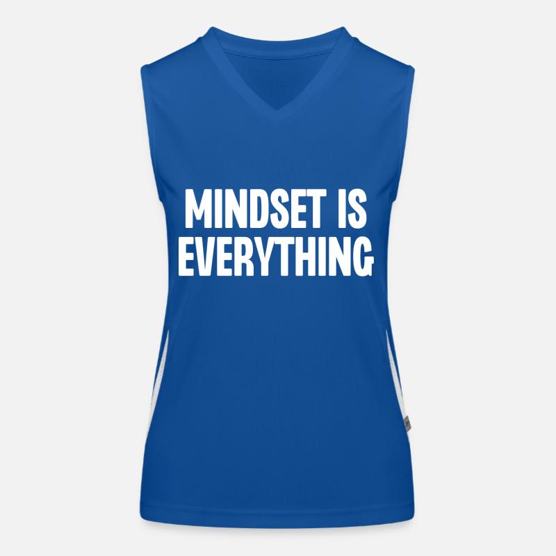 Mindset is Everything Women's Functional Contrast Tank Top