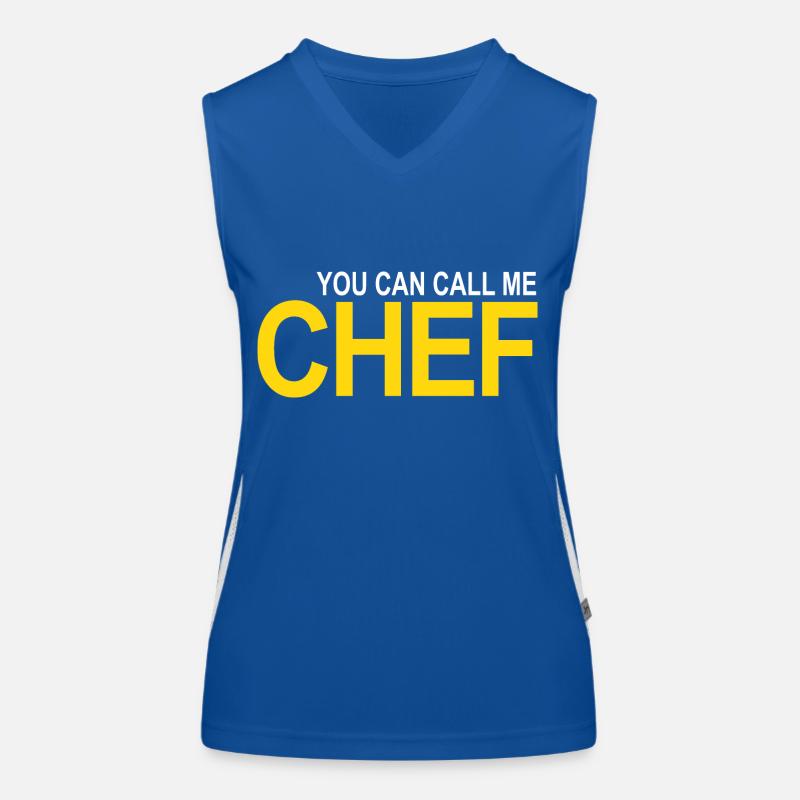 Appelez-moi Chef Débardeur respirant contrasté Femme
