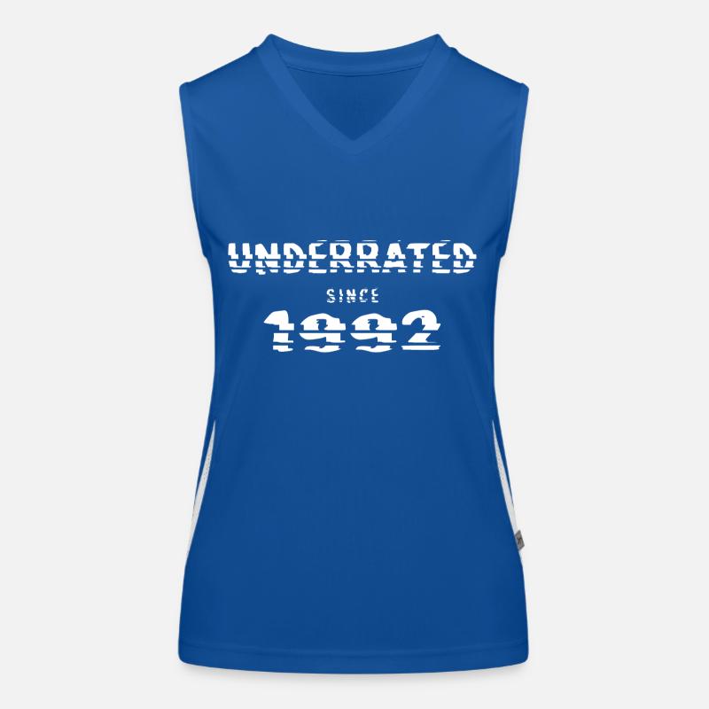 1992 birthday 30 years anniversary underrated Women's Functional Contrast Tank Top