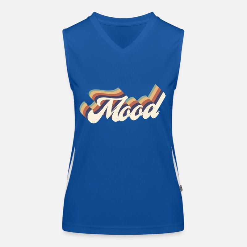 Mood vinatge Women's Functional Contrast Tank Top