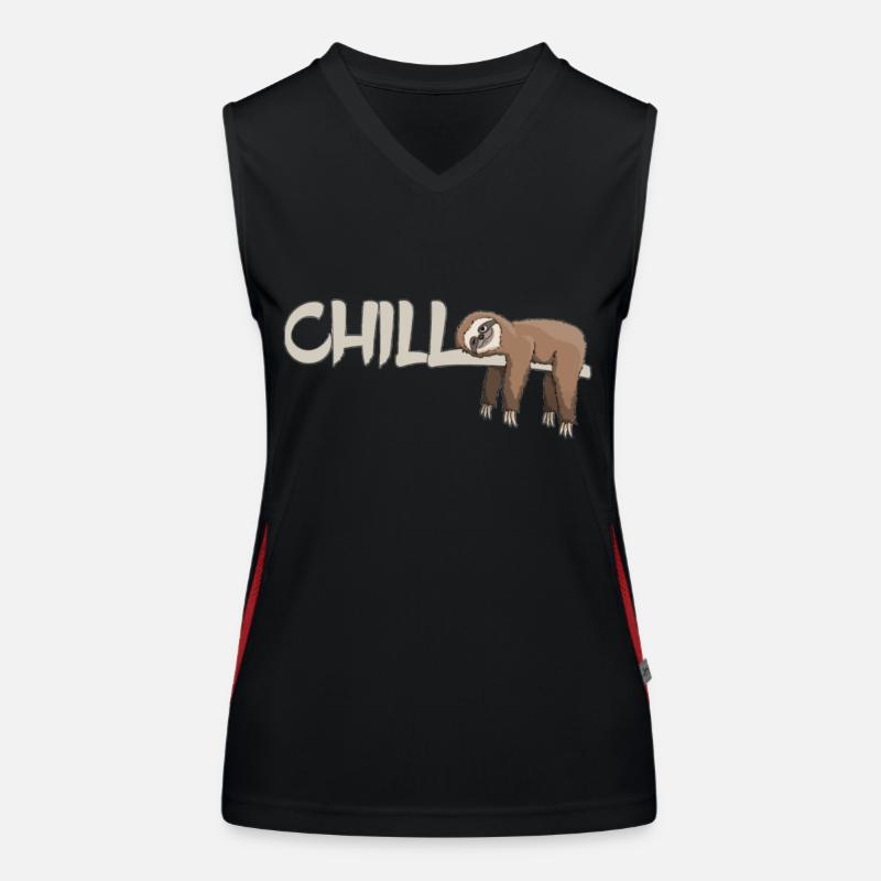 Froid Débardeur respirant contrasté Femme