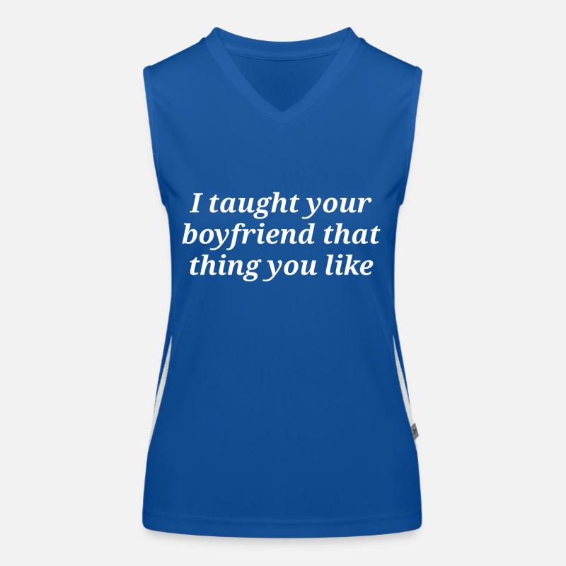 boyfriend W Women's Functional Contrast Tank Top