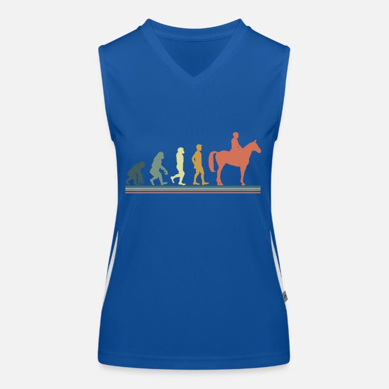 Evolution cheval Débardeur respirant contrasté Femme