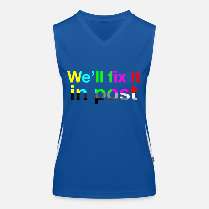 FixItInPost-Ziel Funktionelles Kontrast-Tank Top für Frauen