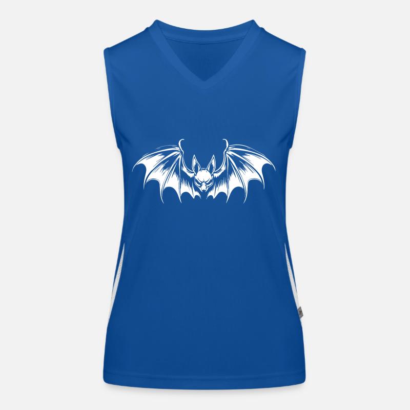Fledermaus Funktionelles Kontrast-Tank Top für Frauen