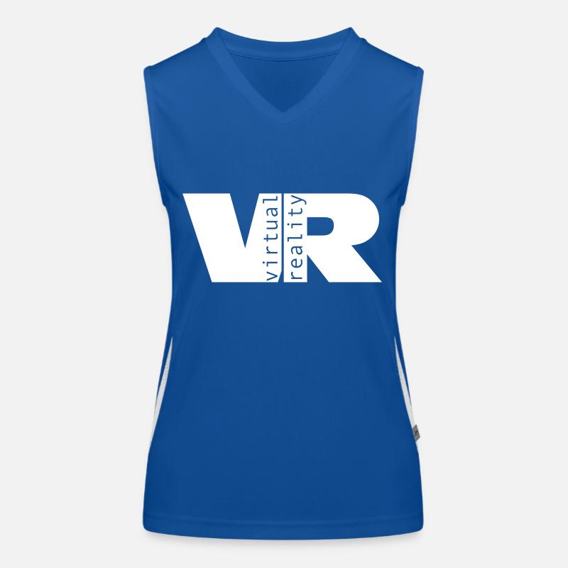 Virtual Reality Women's Functional Contrast Tank Top
