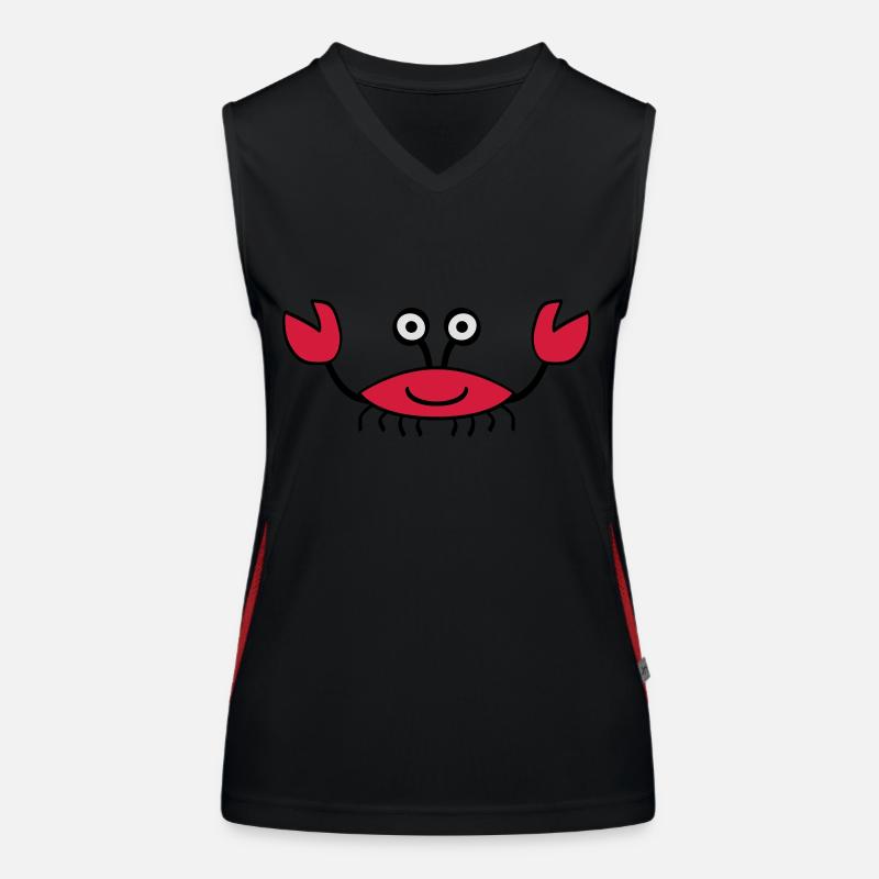 Crab Women's Functional Contrast Tank Top