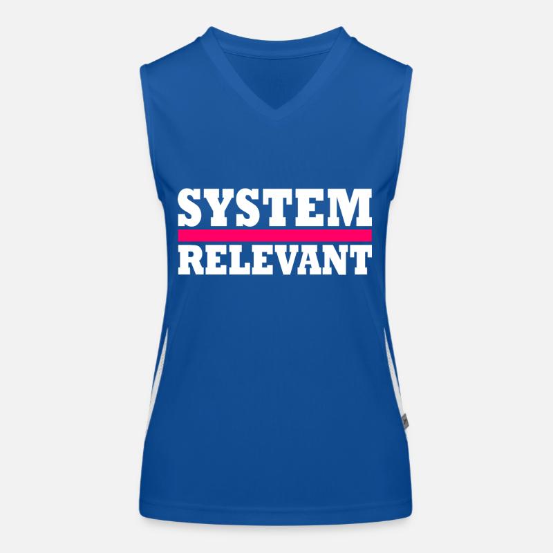 Système pertinent Débardeur respirant contrasté Femme