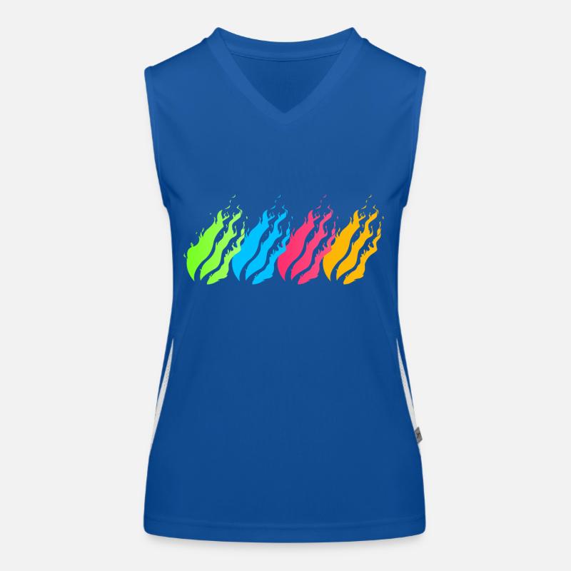 Fireball Neon Women's Functional Contrast Tank Top