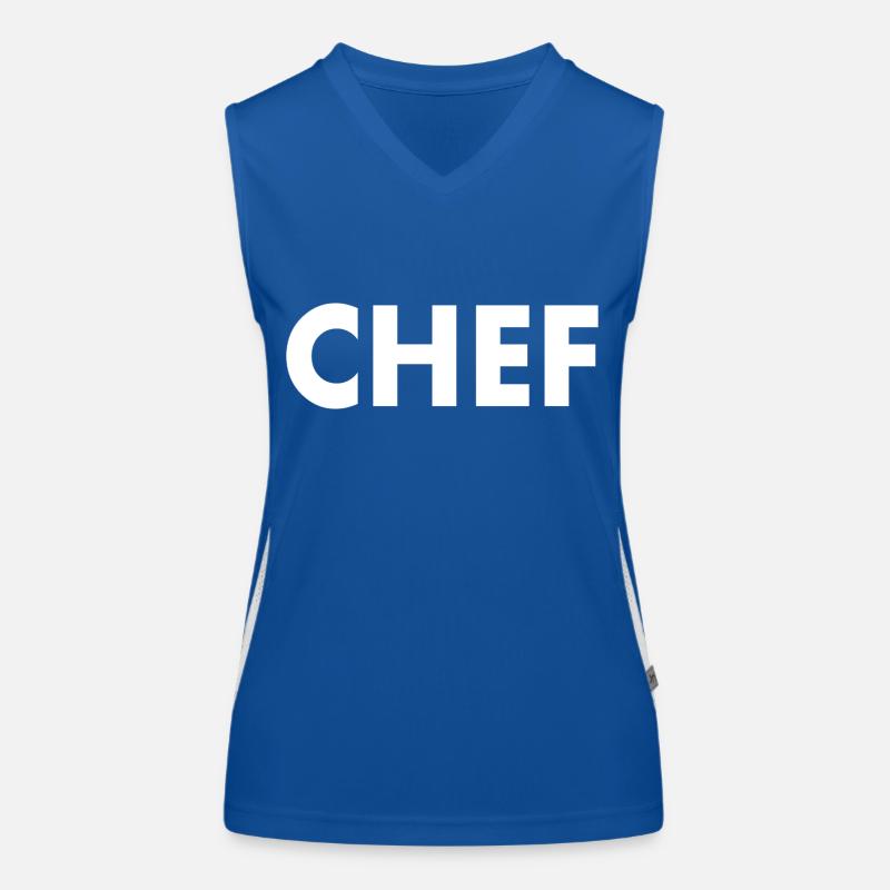 Chef Women's Functional Contrast Tank Top