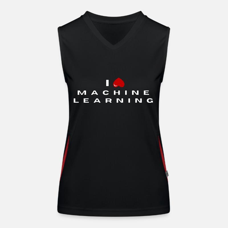 I hate Machine Learning Women's Functional Contrast Tank Top