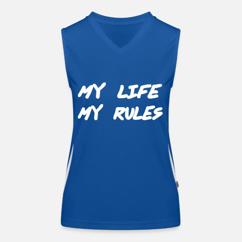 Leben Funktionelles Kontrast-Tank Top für Frauen