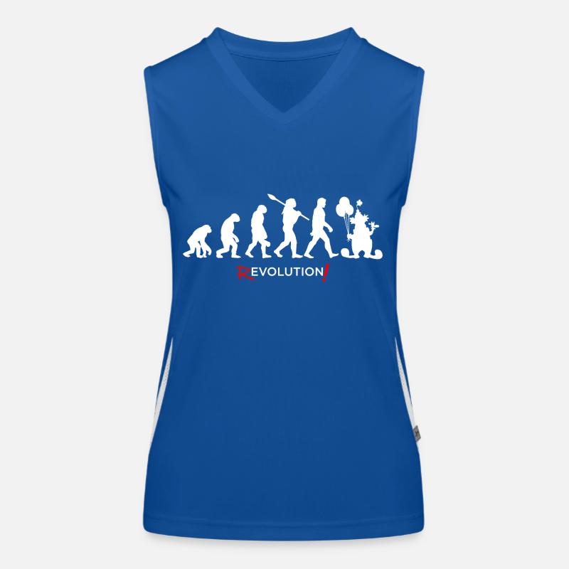 Revolution - Evolution Fun Spin 22 pour hommes Débardeur respirant contrasté Femme