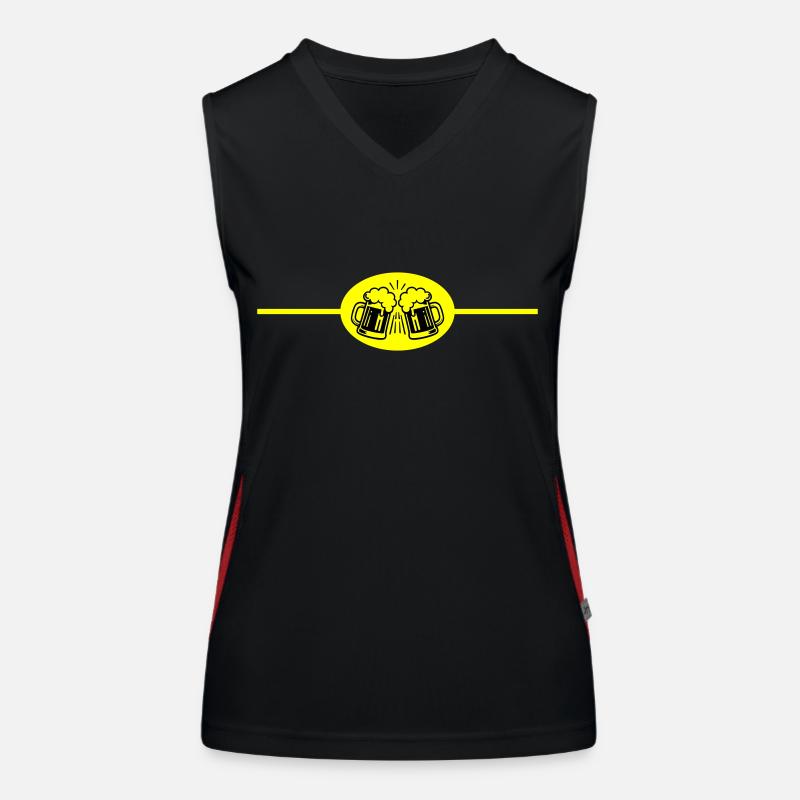 Beer Element Women's Functional Contrast Tank Top