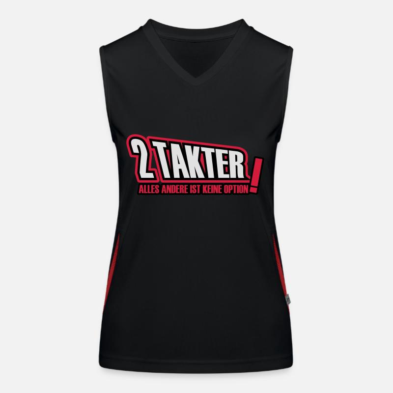 2 Takter Funktionelles Kontrast-Tank Top für Frauen