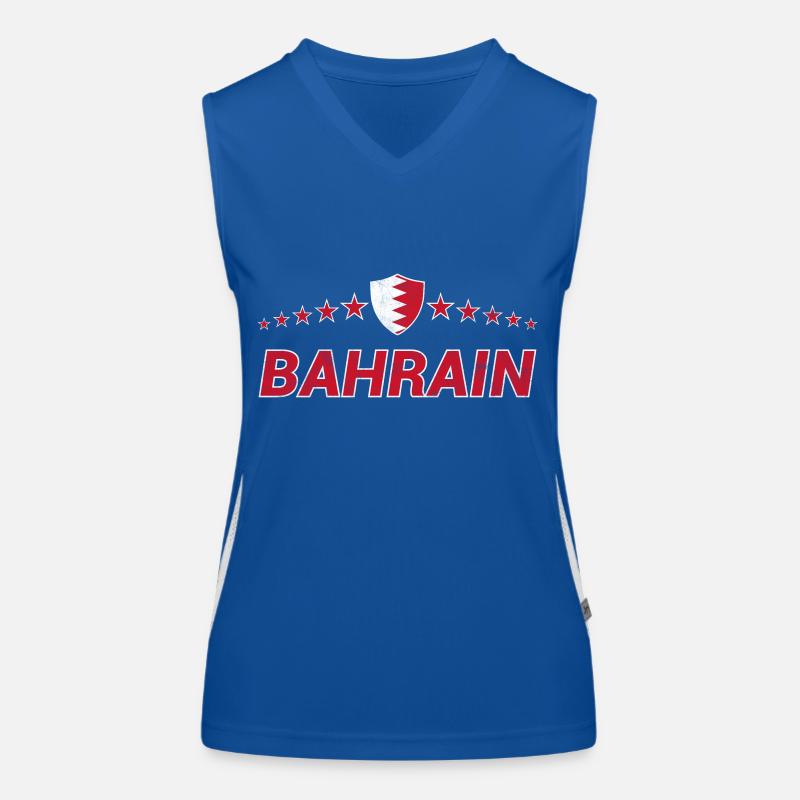 Bahrain Funktionelles Kontrast-Tank Top für Frauen