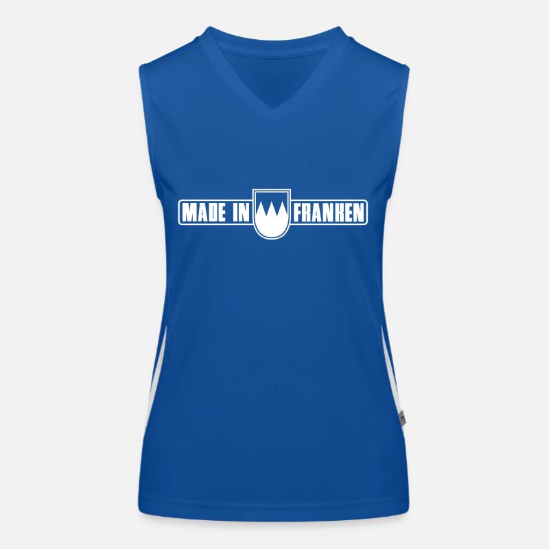 Made in Franken Funktionelles Kontrast-Tank Top für Frauen