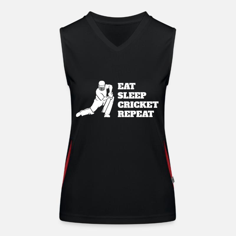 Cricket Cricket Cricket Team Cricket Team Women's Functional Contrast Tank Top