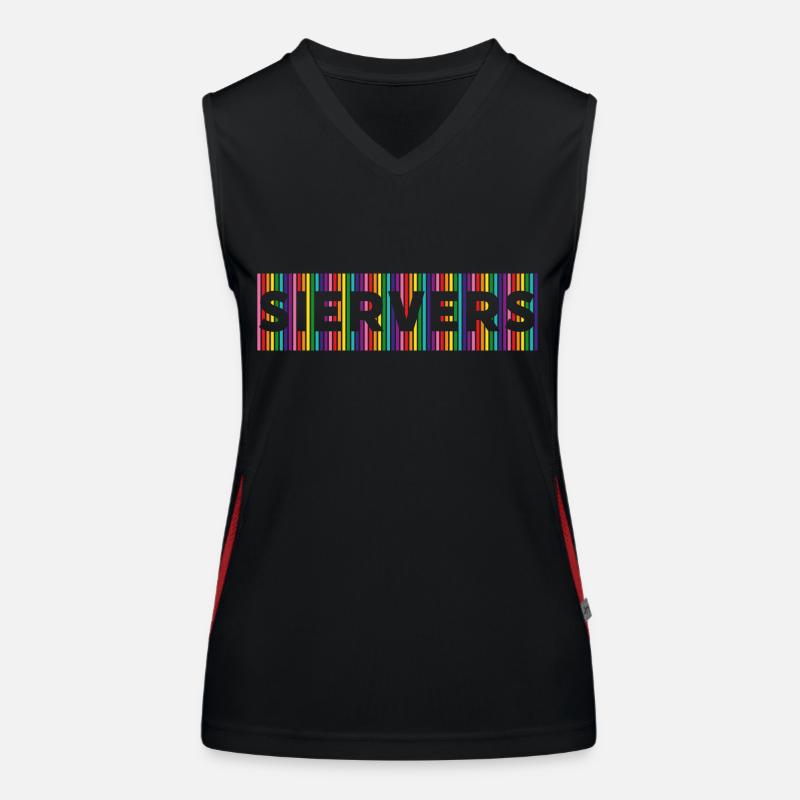 siervers Funktionelles Kontrast-Tank Top für Frauen