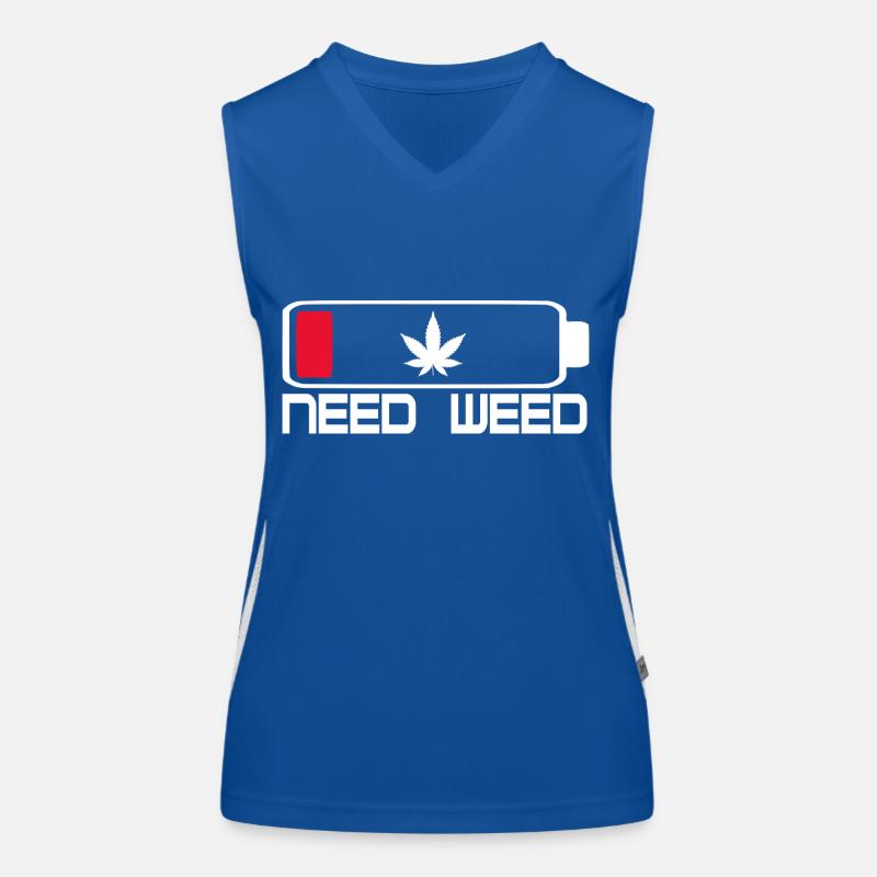 Besoin d’herbe Débardeur respirant contrasté Femme