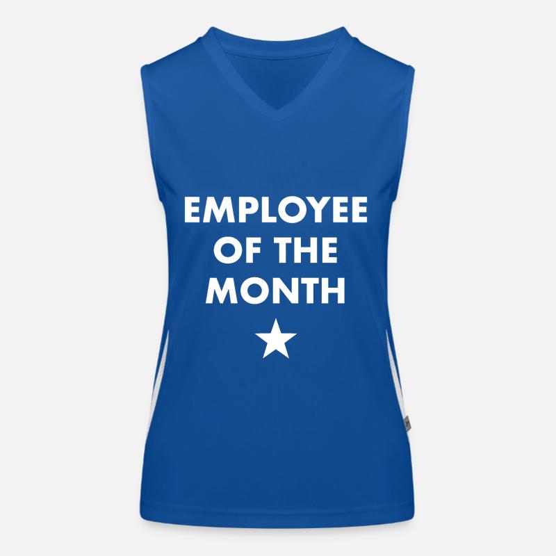 Mitarbeiter des Monats Funktionelles Kontrast-Tank Top für Frauen