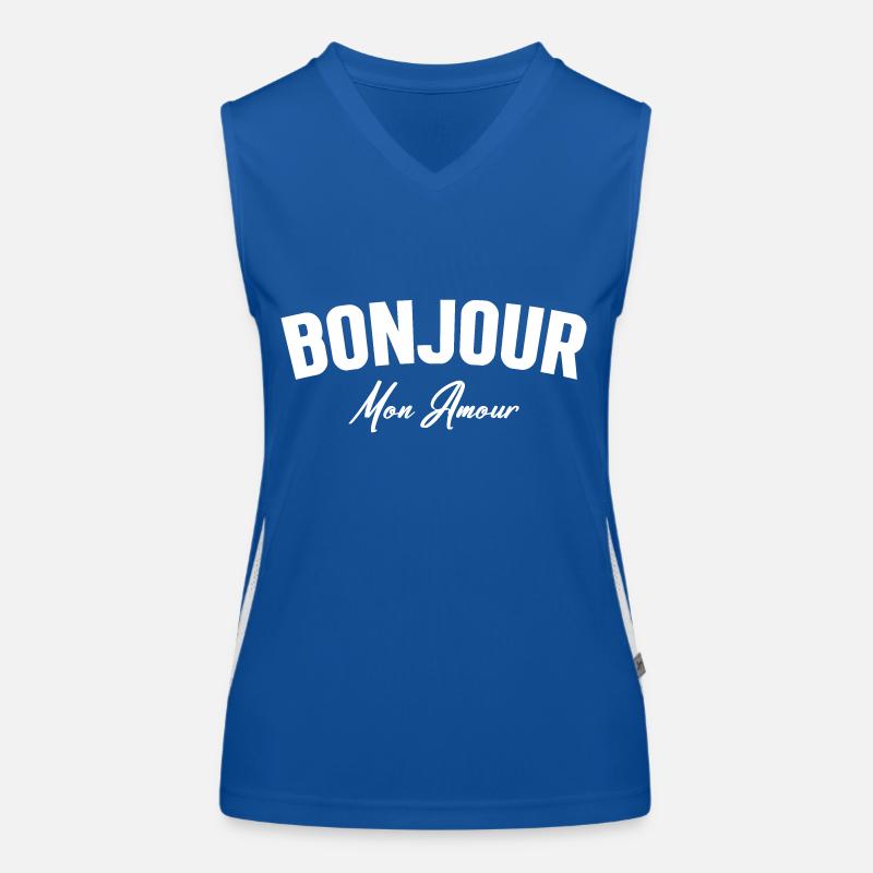 Bonjour Mon Amour Débardeur respirant contrasté Femme