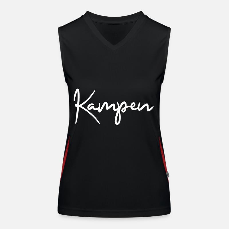 Kampen Funktionelles Kontrast-Tank Top für Frauen