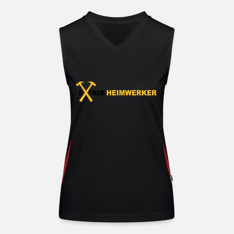 Heimwerker Funktionelles Kontrast-Tank Top für Frauen