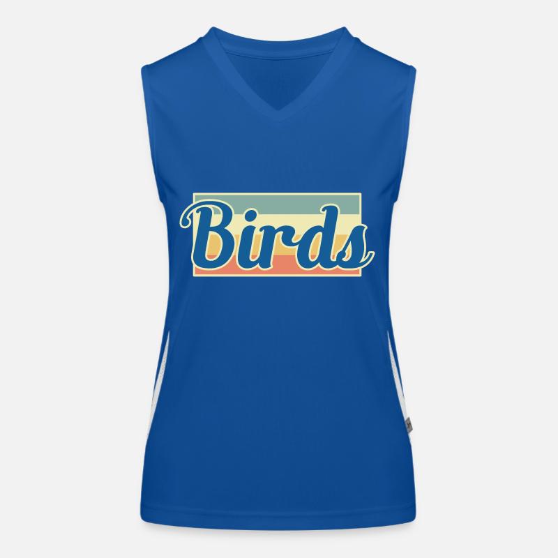 Oiseaux oiseaux Débardeur respirant contrasté Femme