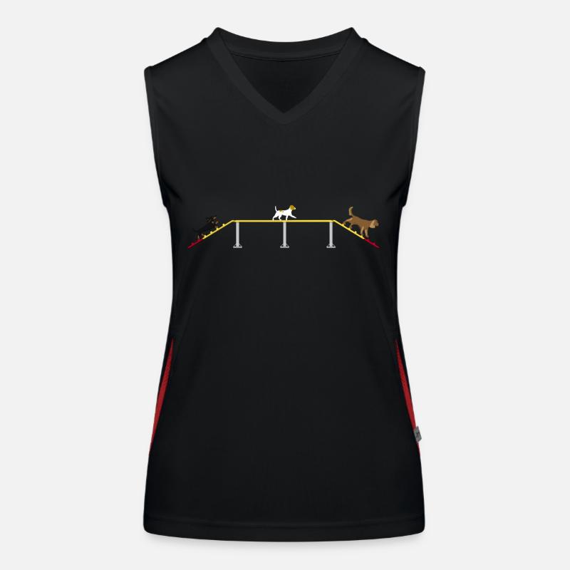 Agility Débardeur respirant contrasté Femme