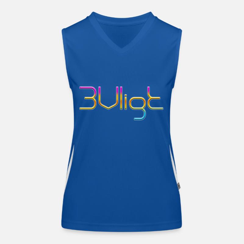 SMS chat langue fortifications anglais trois 3 trois Débardeur respirant contrasté Femme