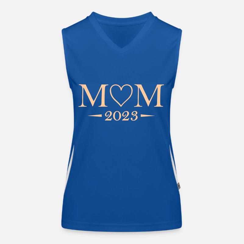 maman 2023 Débardeur respirant contrasté Femme