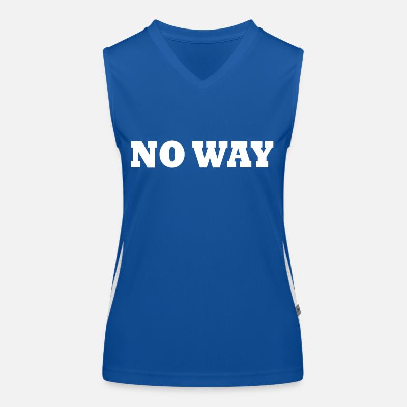 No way Women's Functional Contrast Tank Top