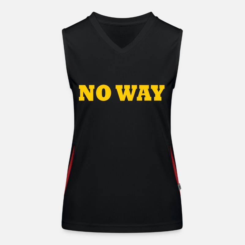 No way Women's Functional Contrast Tank Top