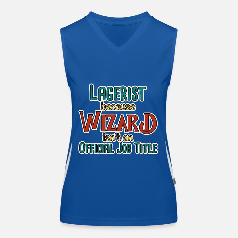 Warehouse Clerk Wizard Women's Functional Contrast Tank Top