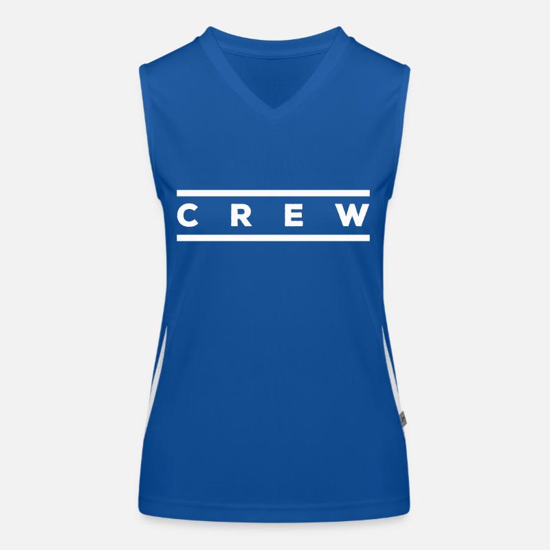crew Funktionelles Kontrast-Tank Top für Frauen