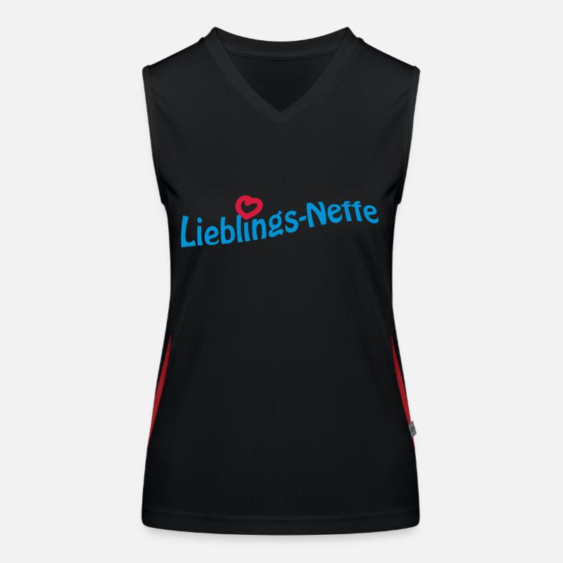 Lieblingsneffe Funktionelles Kontrast-Tank Top für Frauen
