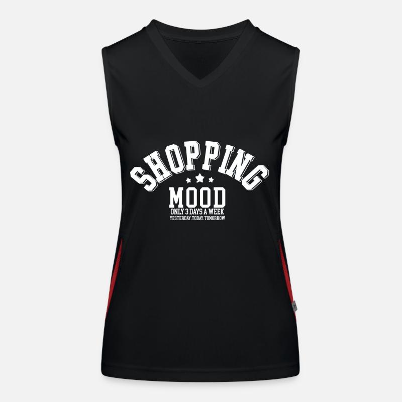 Shopping mood Women's Functional Contrast Tank Top