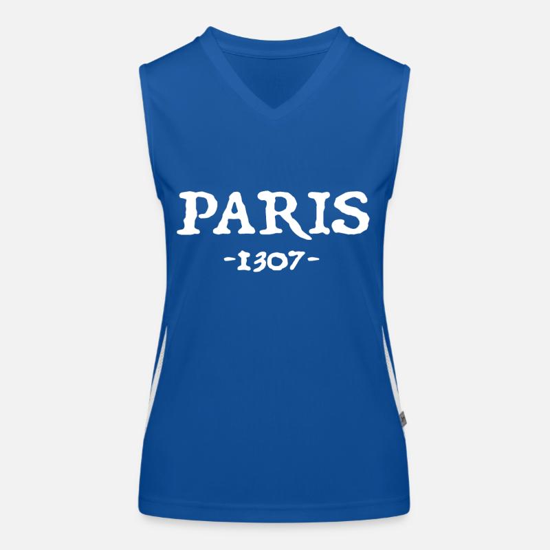 Paris 1307 Débardeur respirant contrasté Femme