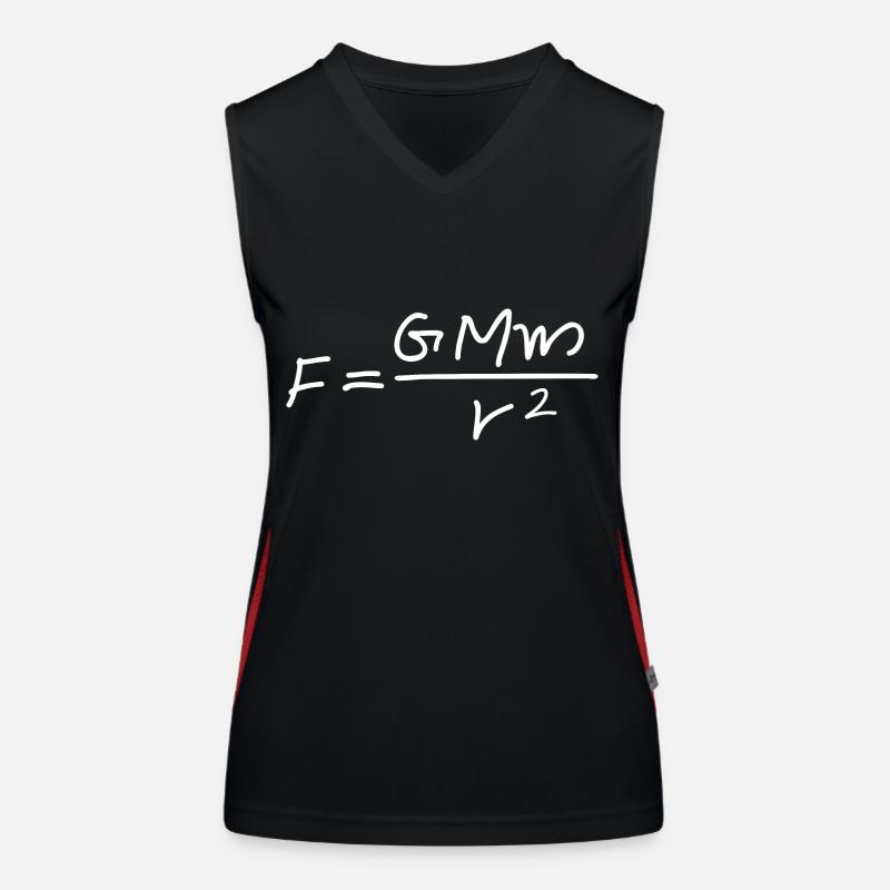 Équation de Newton Débardeur respirant contrasté Femme