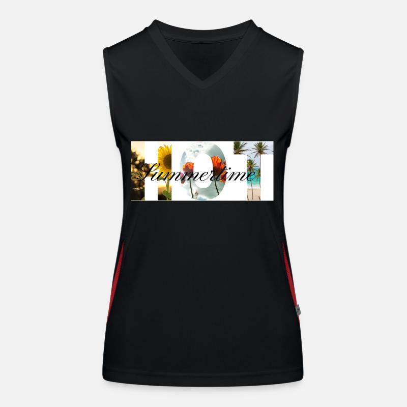 HOT Summertime Women's Functional Contrast Tank Top