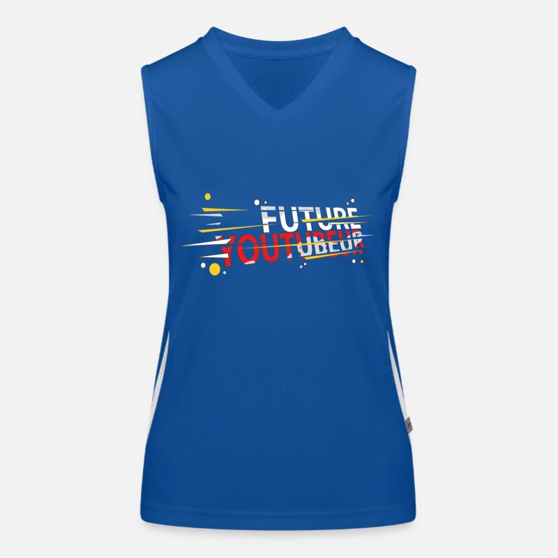 future youtubeur Débardeur respirant contrasté Femme